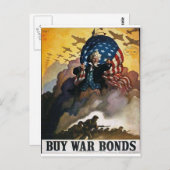 Kaufen Sie Kriegsanleihen! Postkarte (Vorne/Hinten)