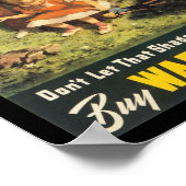 Kaufen Sie Kriegsanleihen Weltkrieg 2 Poster (Ecke)