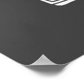 Kaufen Sie leichter als ein Hund Poster (Ecke)