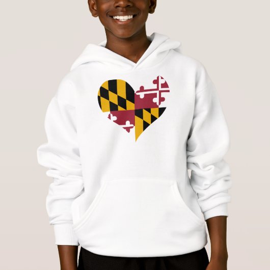 Kaufen Sie Maryland-Flagge Hoodie (Vorderseite)