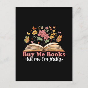 Kaufen Sie mir Bücher und sagen Sie mir, dass ich  Begleitkarte