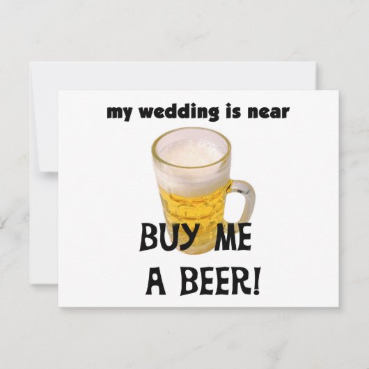 Kaufen Sie mir ein Bier Bachelor Party Tshirts und (Vorderseite)