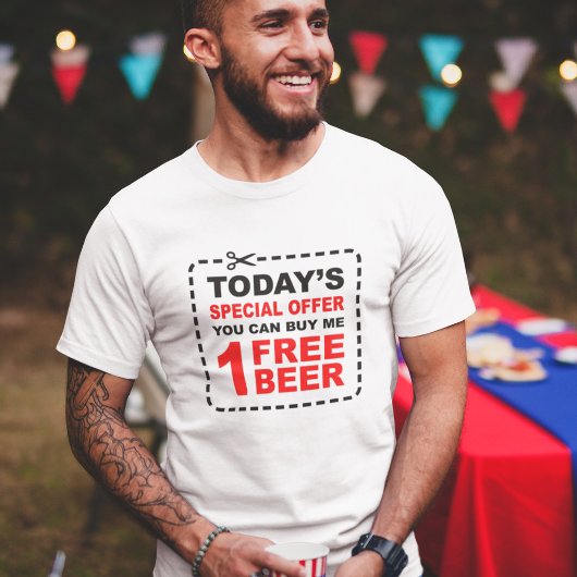 Kaufen Sie mir ein Bier - Funny Drink T-Shirt