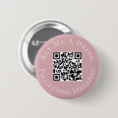 Kaufen Sie mir eine Drink Brik Junggeselinnen-Absc Button (Vorne & Hinten)