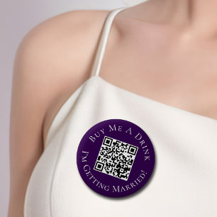 Kaufen Sie mir einen Drink Brik Junggeselinnen-Abs Button