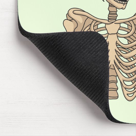 Kaufen Sie mir grünes Bier - Skelett | St. Patrick Mousepad (Ecke)