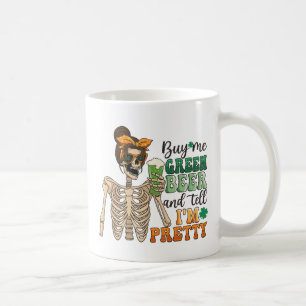 Kaufen Sie mir grünes Bier   St. Patrick's Day Kaffeetasse