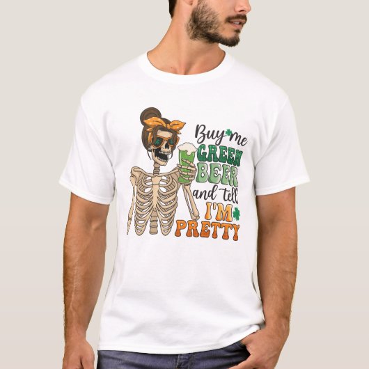 Kaufen Sie mir grünes Bier | St. Patrick's Day T-Shirt (Vorderseite)
