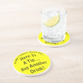 Kaufen Sie noch einen Drink Untersetzer (Seite)