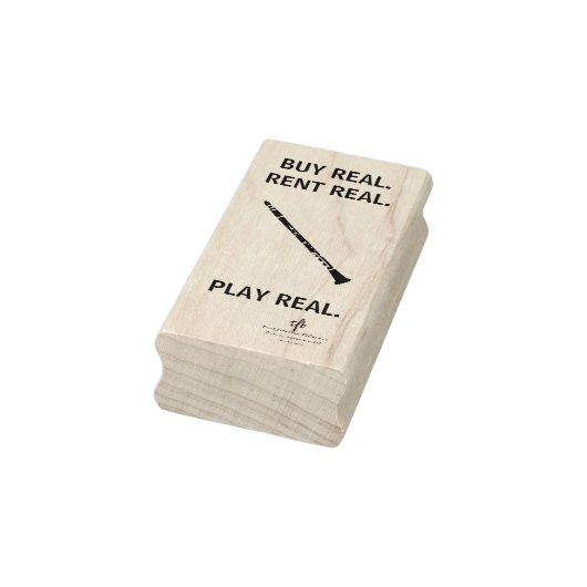 Kaufen Sie Real Clarinet Musical Instrument Tech Gummistempel (Stempel)