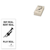 Kaufen Sie Real Trumpet Musical Instrument Tech Gummistempel (Stempel)