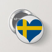 Kaufen Sie Schweden-Flagge Button (Vorne & Hinten)