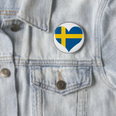 Kaufen Sie Schweden-Flagge Button (Beispiel)