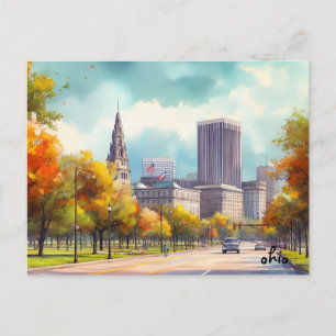 Kaufen Sie Street Travel Vintage Ohio Postkarten