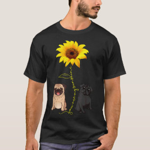 Kaufen Sie süßen Mops Mein Sonnenschein Sonnenblum T-Shirt