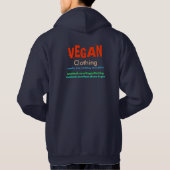 Kaufen Sie veganes Hoodie (Rückseite)
