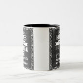 Kaufende ätherische Öle Gleichgestellte Glück Zweifarbige Tasse (Mittel)