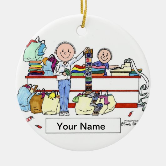 Käufer - männlich keramikornament (Vorne)