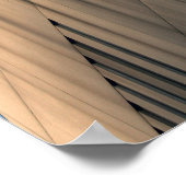 Kauffman Centre Blue Curves, Kansas City Poster (Ecke)