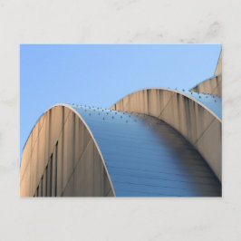 Kauffman Centre Blue Curves, Kansas City Postkarte