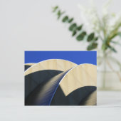 Kauffman Centre Curves and Shadows, Kansas City Postkarte (Stehend Vorderseite)