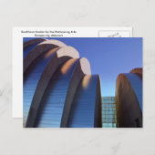 Kauffman Centre Curves and Shadows, Kansas City Postkarte (Vorne/Hinten)