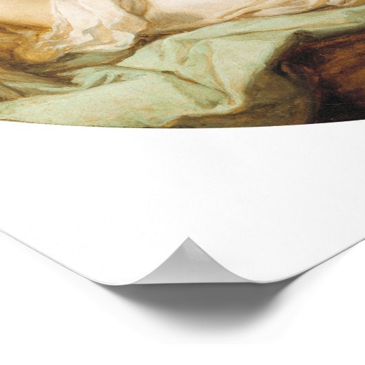 Kauffman - Cymon und Iphigenia Poster (Ecke)