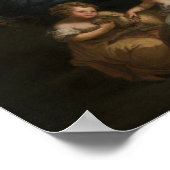 Kauffman - Familie des Earl of Gower 1772 Poster (Ecke)
