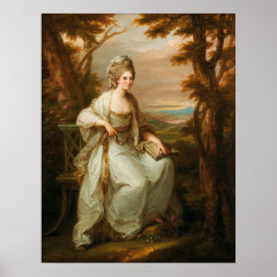 Kauffman - Porträt von Anne Loudon, Lady Henderson Poster