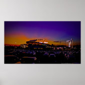 Kauffman Stadion Kansas City HUGE Leinwand Printin Poster (Vorne)