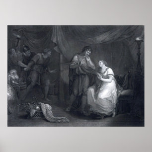 Kauffman - Szene aus Troilus und Cressida Poster