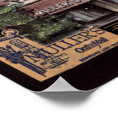 Kaufhaus Mullers Poster (Ecke)