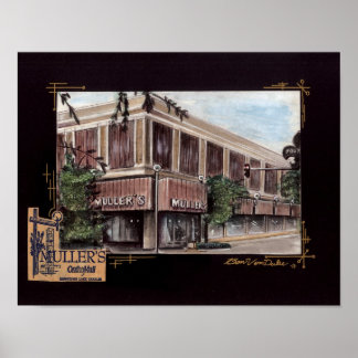 Kaufhaus Mullers Poster