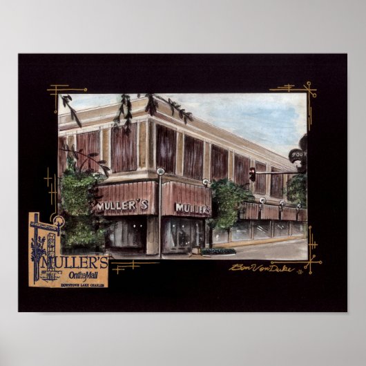 Kaufhaus Mullers Poster (Vorne)