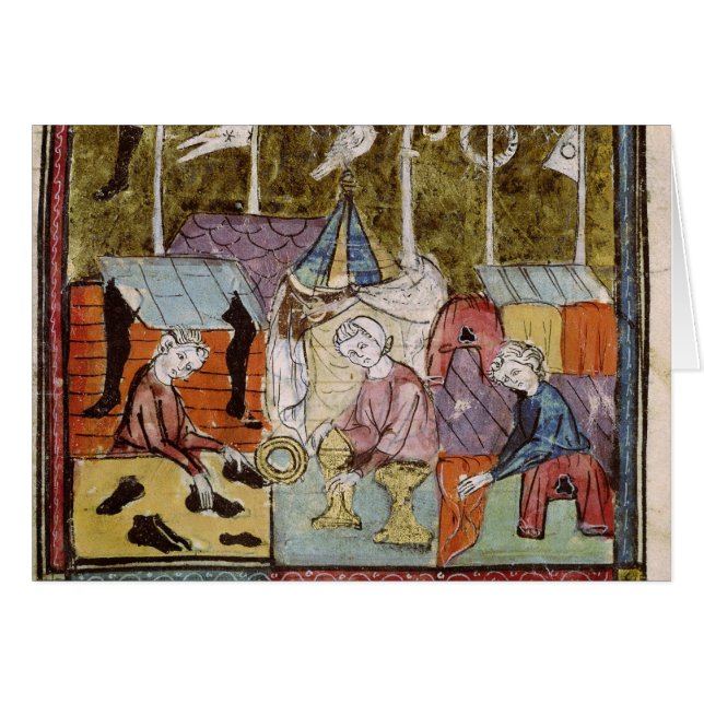 Kaufleute beim Lendit angemessenes nahes St Denis (Vorderseite (Horizontal))