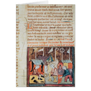Kaufleute beim Lendit angemessenes nahes St Denis