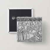Kaufleute und Geldverleiher Button (Vorne & Hinten)