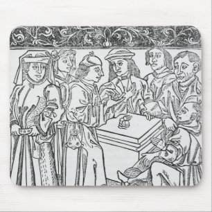 Kaufleute und Geldverleiher Mousepad
