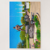 Kaufman Landkreis Veterans Memorial Normandie Fran Puzzle (Vertikal)