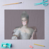 Kaugummi Diva blasen ein rosa Kaugummi Seidenpapier (Basteln)