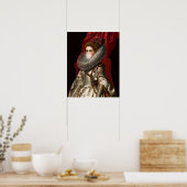 Kaugummi Diva in einer Nackenruppe Poster (Küche)