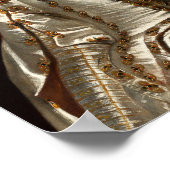 Kaugummi Diva in einer Nackenruppe Poster (Ecke)