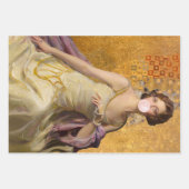 Kaugummi Diva in Gold Geschenkpapier Set (Vorderseite)