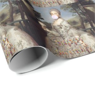Kaugummi-Diva Luisa de Parma Alles Gute zum Geburt Geschenkpapier