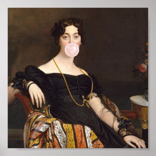 Kaugummi-Diva Madame Ponselle Poster (Vorne)