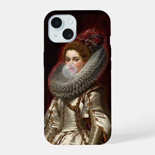 Kaugummi Diva Marchesa iPhone 15 Hülle (Rückseite)