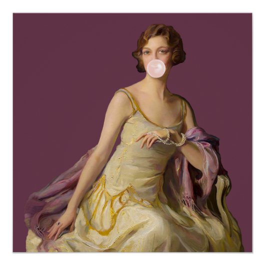 Kaugummi Diva Poster (Vorderseite)