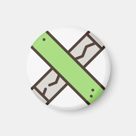 Kaugummi Magnet (Vorne)