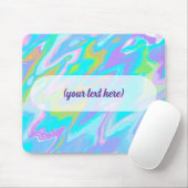 Kaugummi-Marmor-Textur-Flüssiglack-Mischung Mousepad (Mit Mouse)