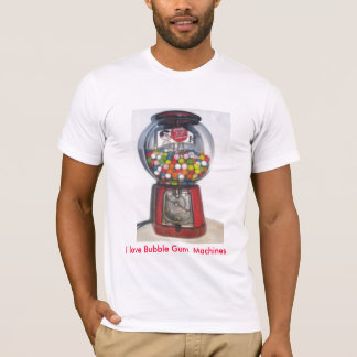Kaugummi-Maschinen-Kunst T-Shirt